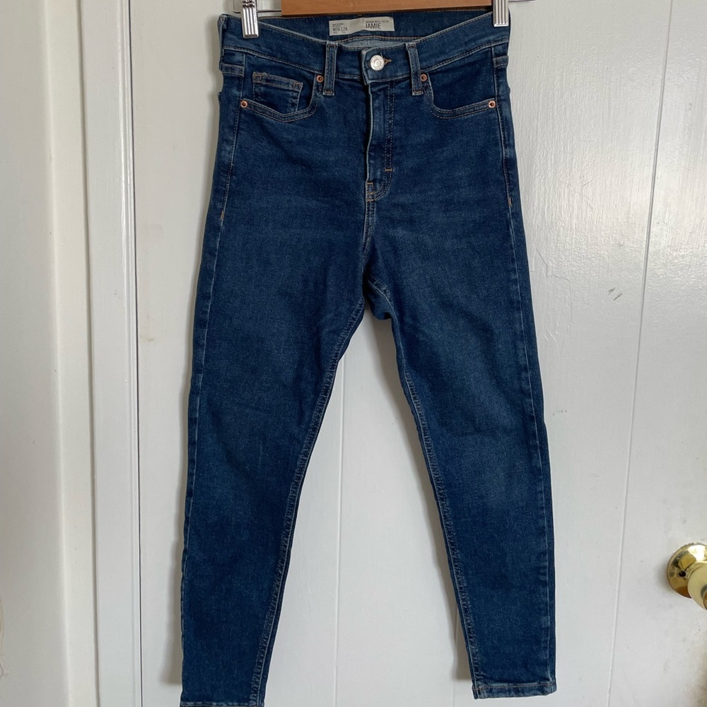 TOPSHOP Moto Jamie Skinny Jeans